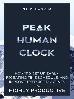 cover image of Peak Human Clock